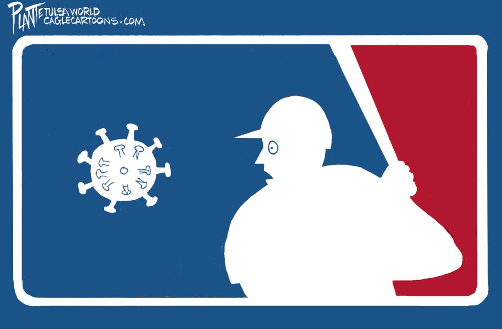 Cartoons: Barr testifies | MLB’s coronavirus delay | Biden’s
lead over Trump 1