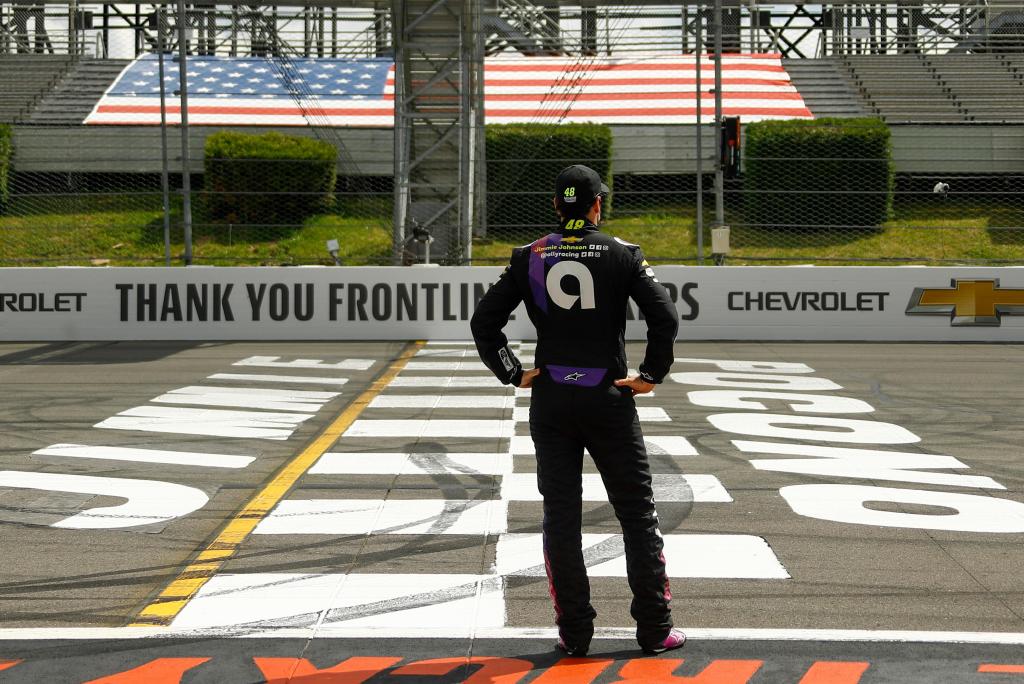 Jimmie Johnson cleared to race after 2 negative coronavirus
tests 1
