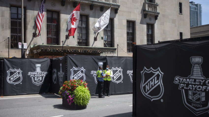 'So far, so good': Bruins, playoff teams adjust to
quarantine in NHL bubble 1