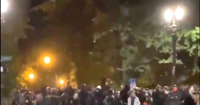 Portland Demonstrators Engage in 'Night of Rage' to Protest
Death of BLM Protester 1