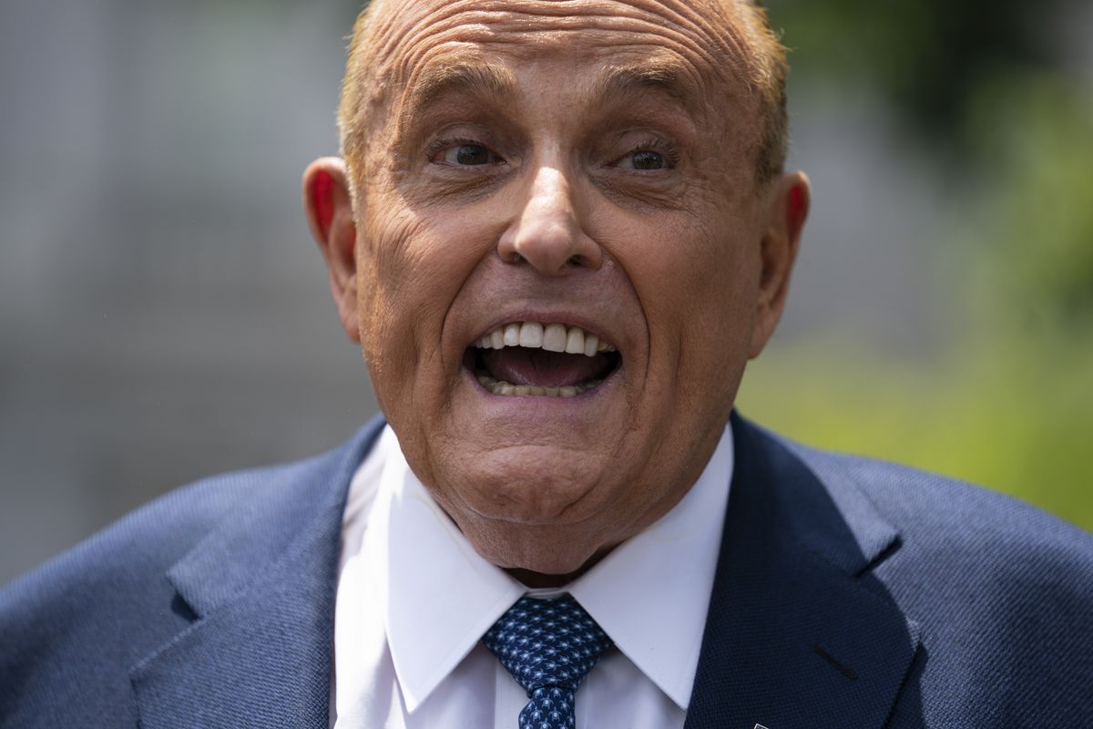‘What’s the difference?’: Giuliani defends inviting
controversial Dr. Stella Immanuel on his radio show to talk
COVID-19 1 ‘What’s the difference?’: Giuliani defends inviting
controversial Dr. Stella Immanuel on his radio show to talk
COVID-19 1