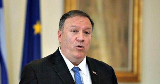 Pompeo: C.C.P. 'Must Be Gleeful' over 1619 Project - Rioters
Destroying Statues Believe Its 'False Doctrines' 1