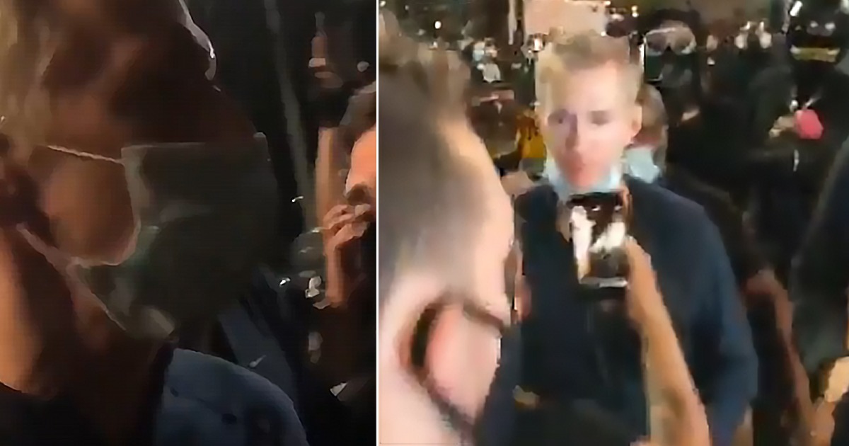 VIDEOS: Portland Mayor Nearly Assaulted by Rioters, Tear
Gassed by Federal Police 1