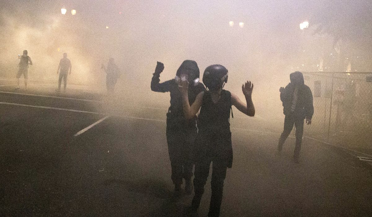 ACLU sues feds over Portland protest violence 1