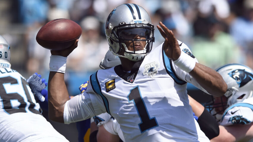 Rodney Harrison compared Cam Newton to his own story with
the Patriots 1