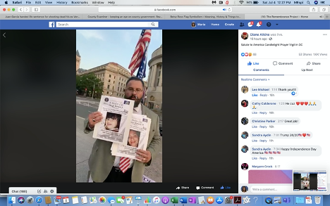 Immigration Patriots Gather in DC to Commemorate Individuals
Killed by Illegal Aliens 1