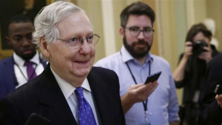 Trump push on short-term coronavirus aid draws frosty GOP
reception 1 Trump push on short-term coronavirus aid draws frosty GOP
reception 1