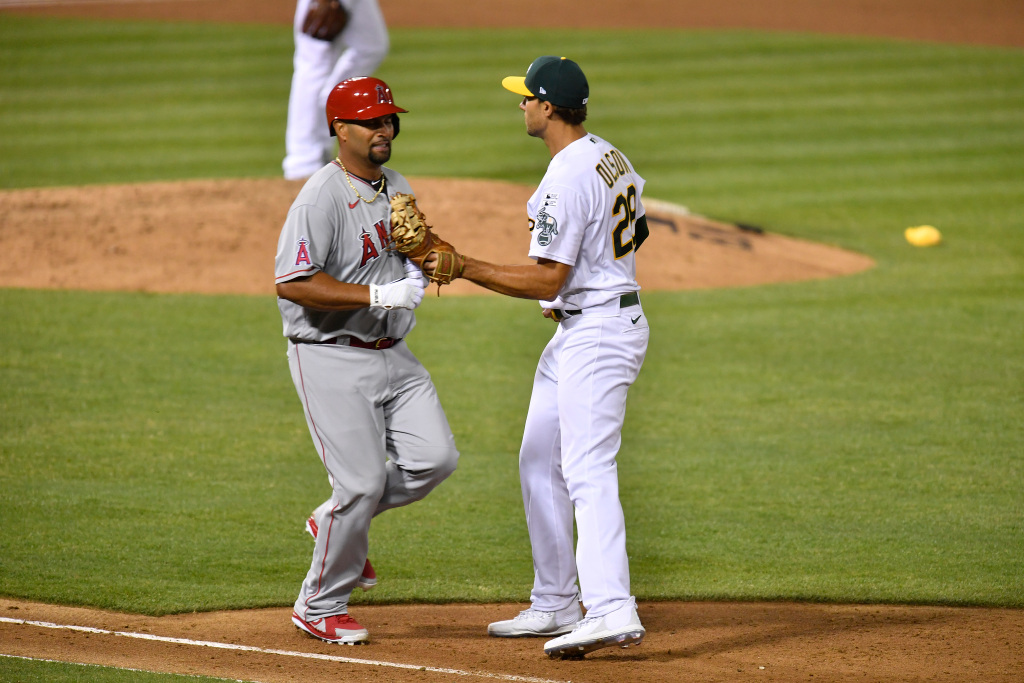 A’s: Matt Olson hits walk-off grand slam in Opening Day win
over Angels 1 A’s: Matt Olson hits walk-off grand slam in Opening Day win
over Angels 1