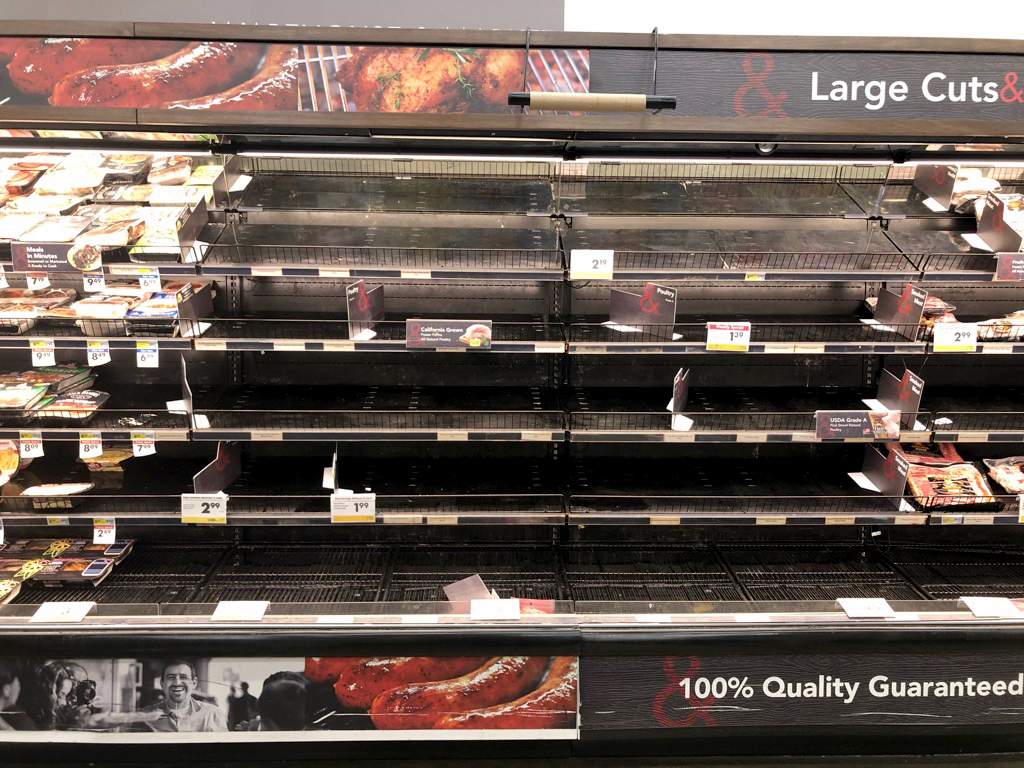 Coronavirus economy: Food costs rocket, gasoline prices
plunge 1