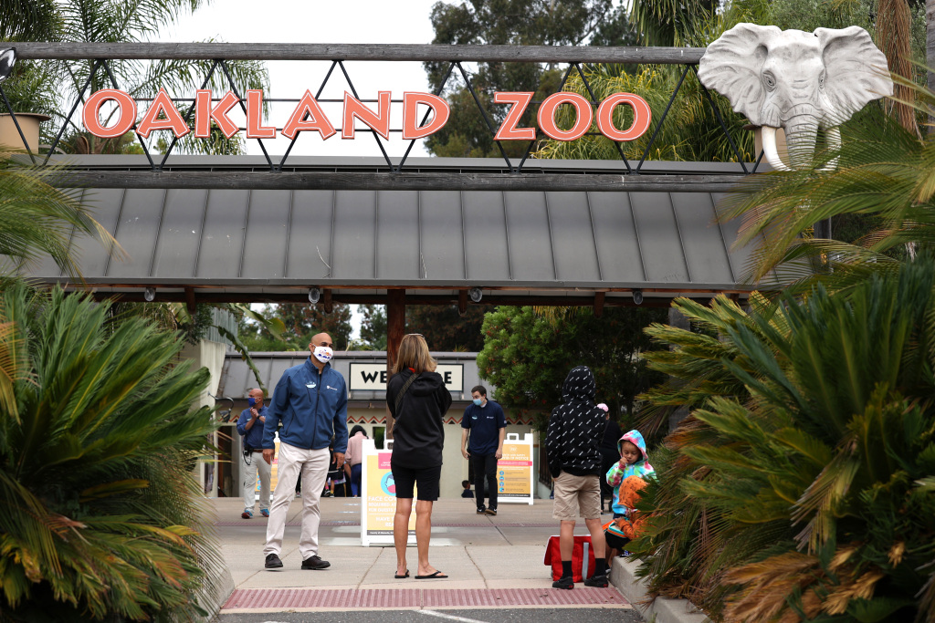 After more than 120 days, Oakland Zoo reopens to
visitors 1