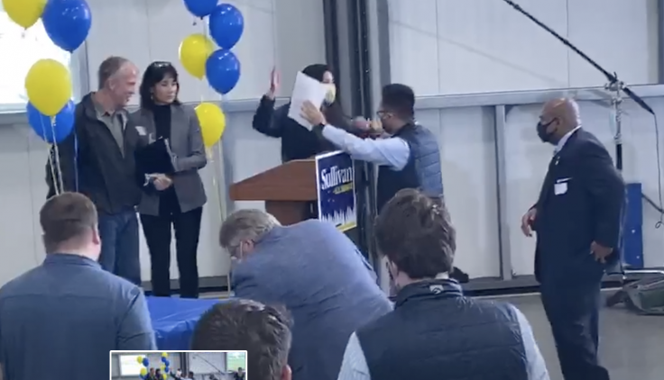 VIDEO: Protesters Attempt to Throw Caribou Heart at GOP
Senator 1