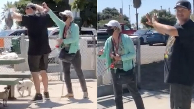 Unhinged Woman Pepper Sprays Man For Not Wearing Facemask In
Public Park 1
