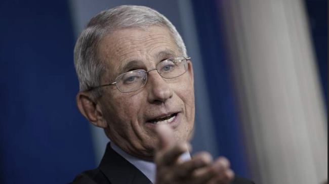 Masks Aren't Enough: Dr. Fauci Says People Should "Probably
Use Eye Shields" To Protect Against COVID-19 1 Masks Aren't Enough: Dr. Fauci Says People Should "Probably
Use Eye Shields" To Protect Against COVID-19 1