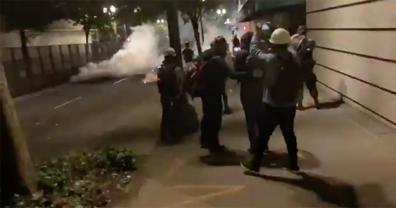Portland Antifa Rioters Are Getting Away With It By Claiming
They Are ‘Journalists’ 1