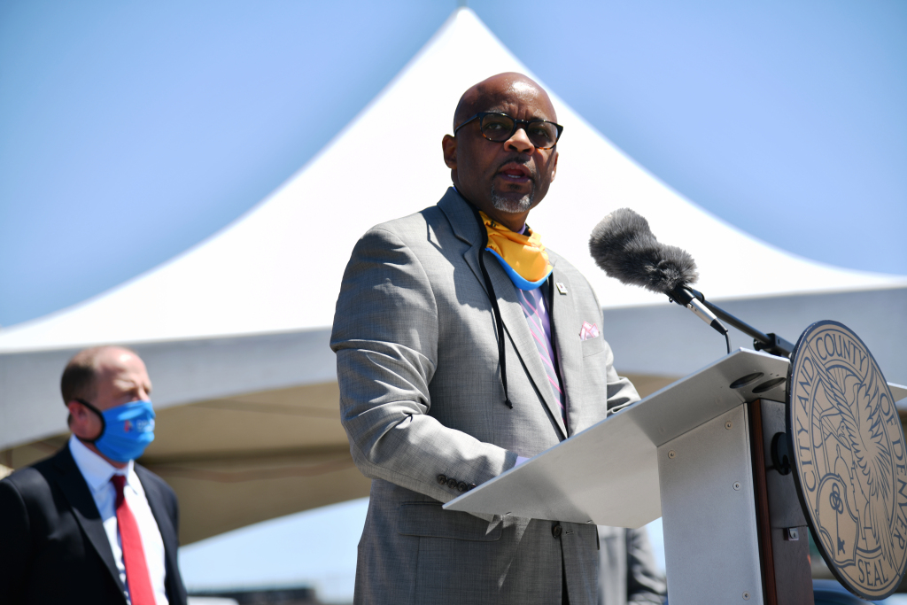 With cases rising, Denver pauses new requests to ease
state’s COVID-19 rules 1