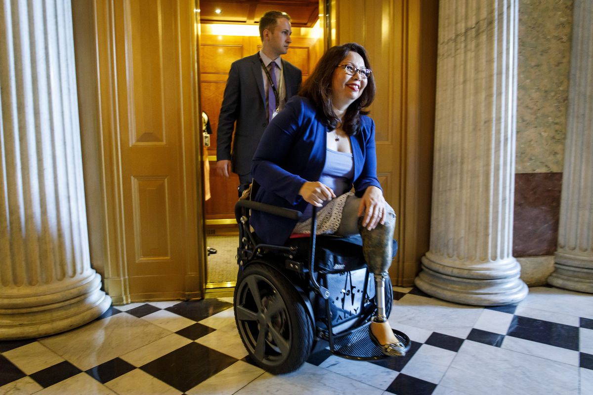 Illinois US Sen. Tammy Duckworth fires back at Fox News host
Tucker Carlson after he questions her patriotism 1 Illinois US Sen. Tammy Duckworth fires back at Fox News host
Tucker Carlson after he questions her patriotism 1
