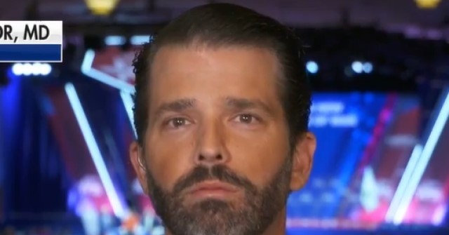 Don, Jr. Applauds President Trump's Hard Stance on Violent
Protests, Vandalism -- 'Someone Has to Be Held Accountable' 1