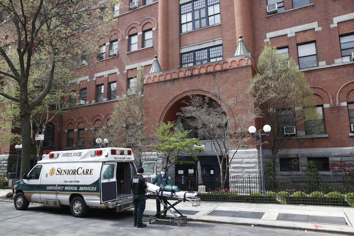 Nearly 7,000 deaths in assisted living facilities likely
caused by COVID-19, new survey finds 1 Nearly 7,000 deaths in assisted living facilities likely
caused by COVID-19, new survey finds 1