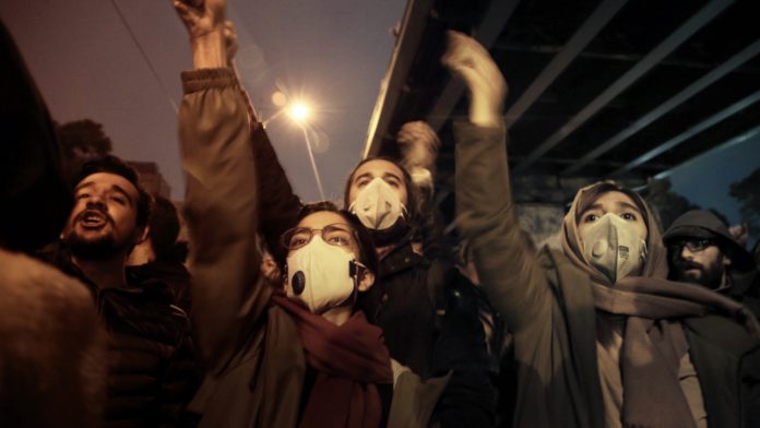 Anti-Government Protests Erupt in Iran, Internet Shut
Down 1