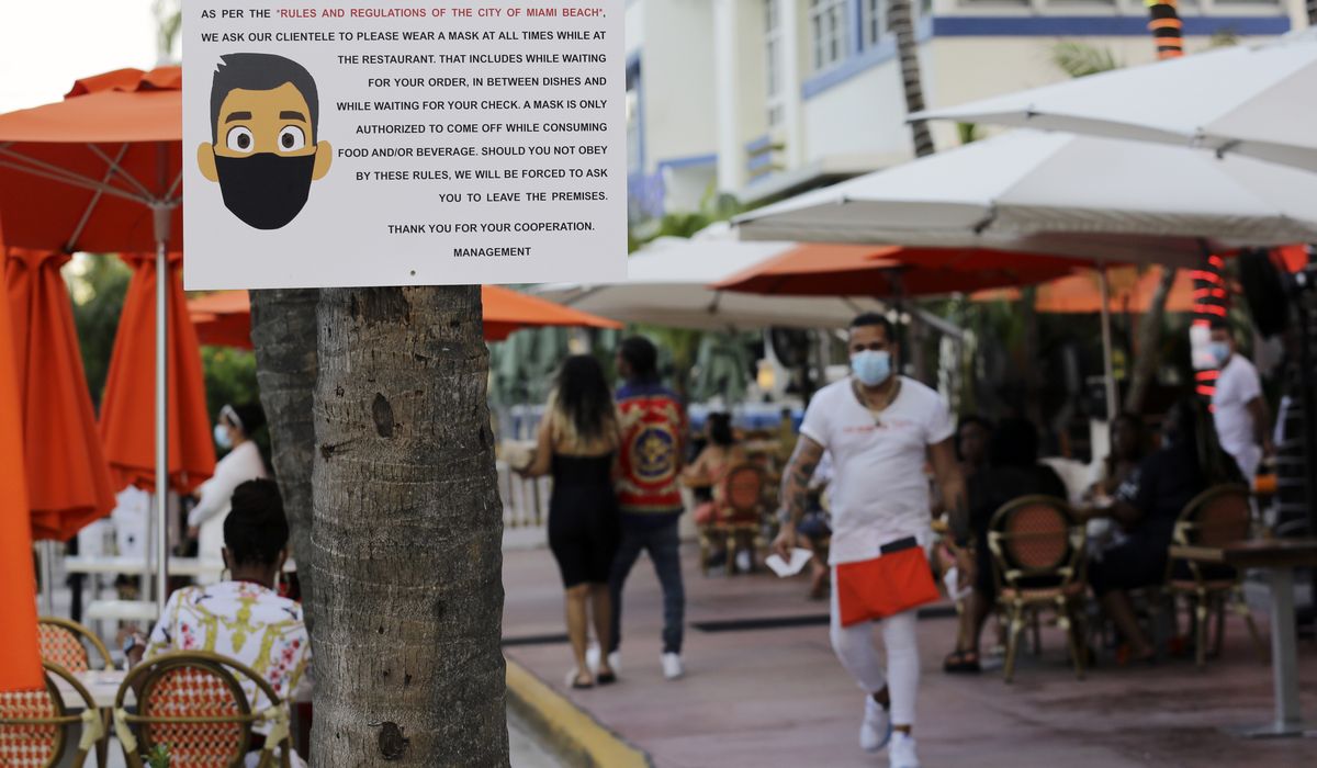 Palm Beach County coronavirus mask mandate upheld by
judge 1