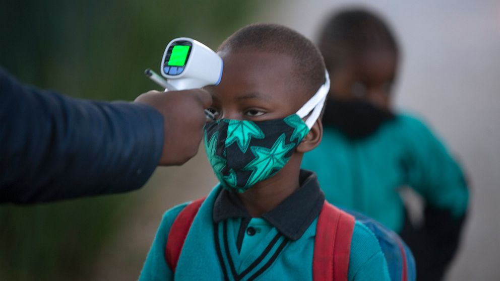 Africa's confirmed COVID-19 cases now above a
half-million 1