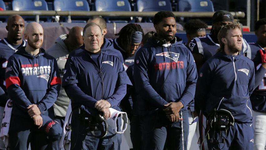 Here's the Patriots' coaching staff for the 2020
season 1