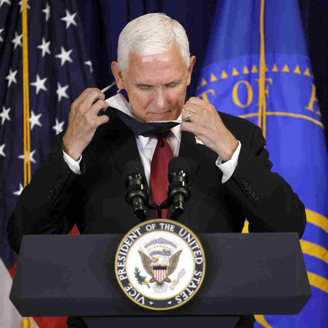 Pence Urges Americans To Wear Masks To Stop Spread Of
COVID-19 1