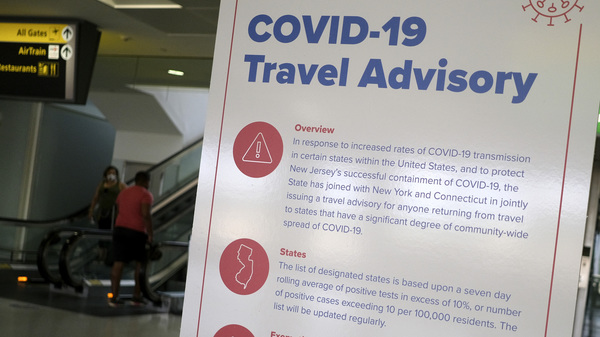 Some States To Out-Of-Towners: If You Come Visit, Plan To
Quarantine For Two Weeks 1