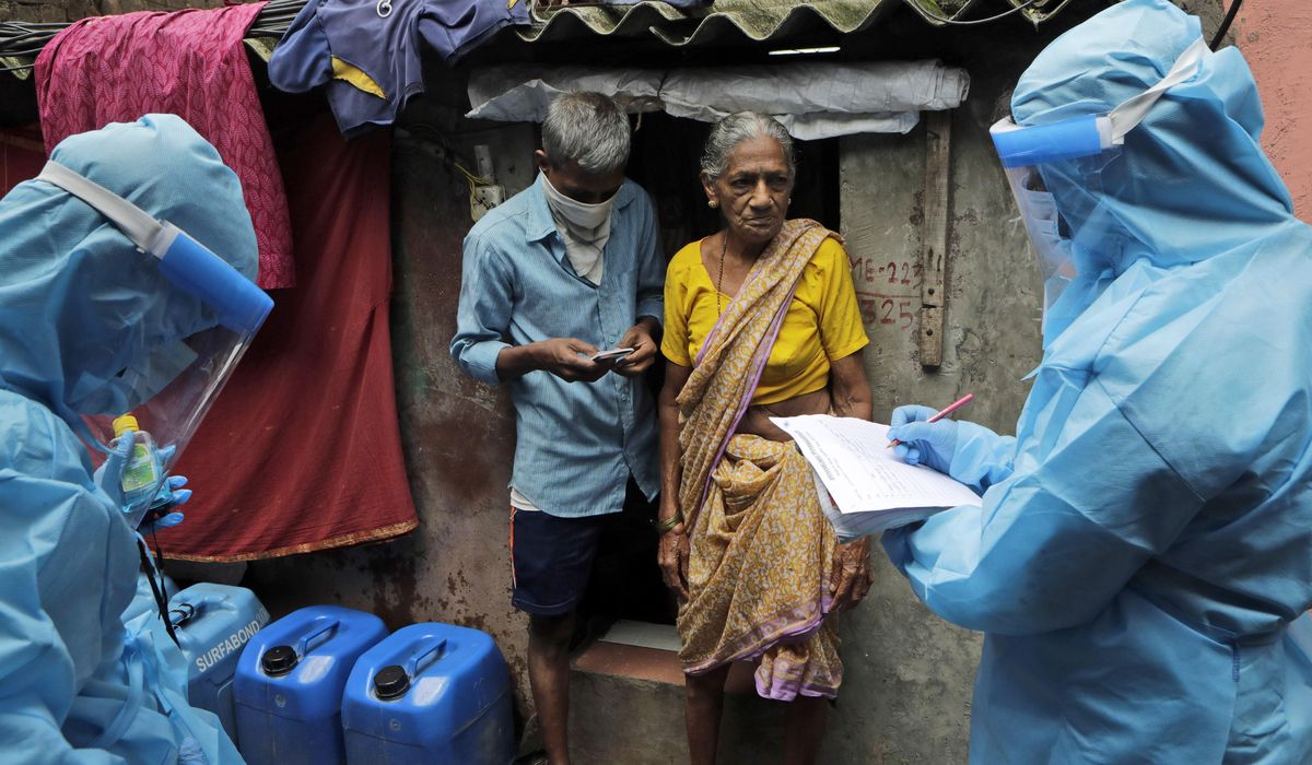 The Latest: India IT hub Bangalore in lockdown as cases
rise 1