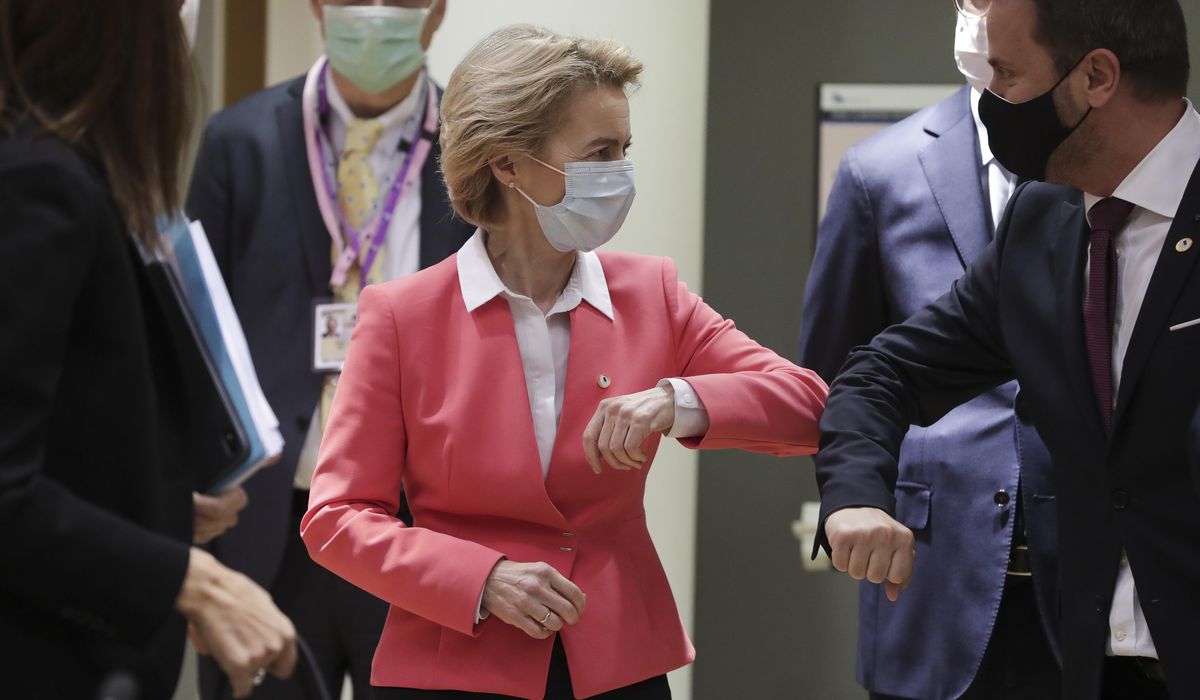 Elbows? Masks? Presents? Let this divisive EU summit
begin! 1