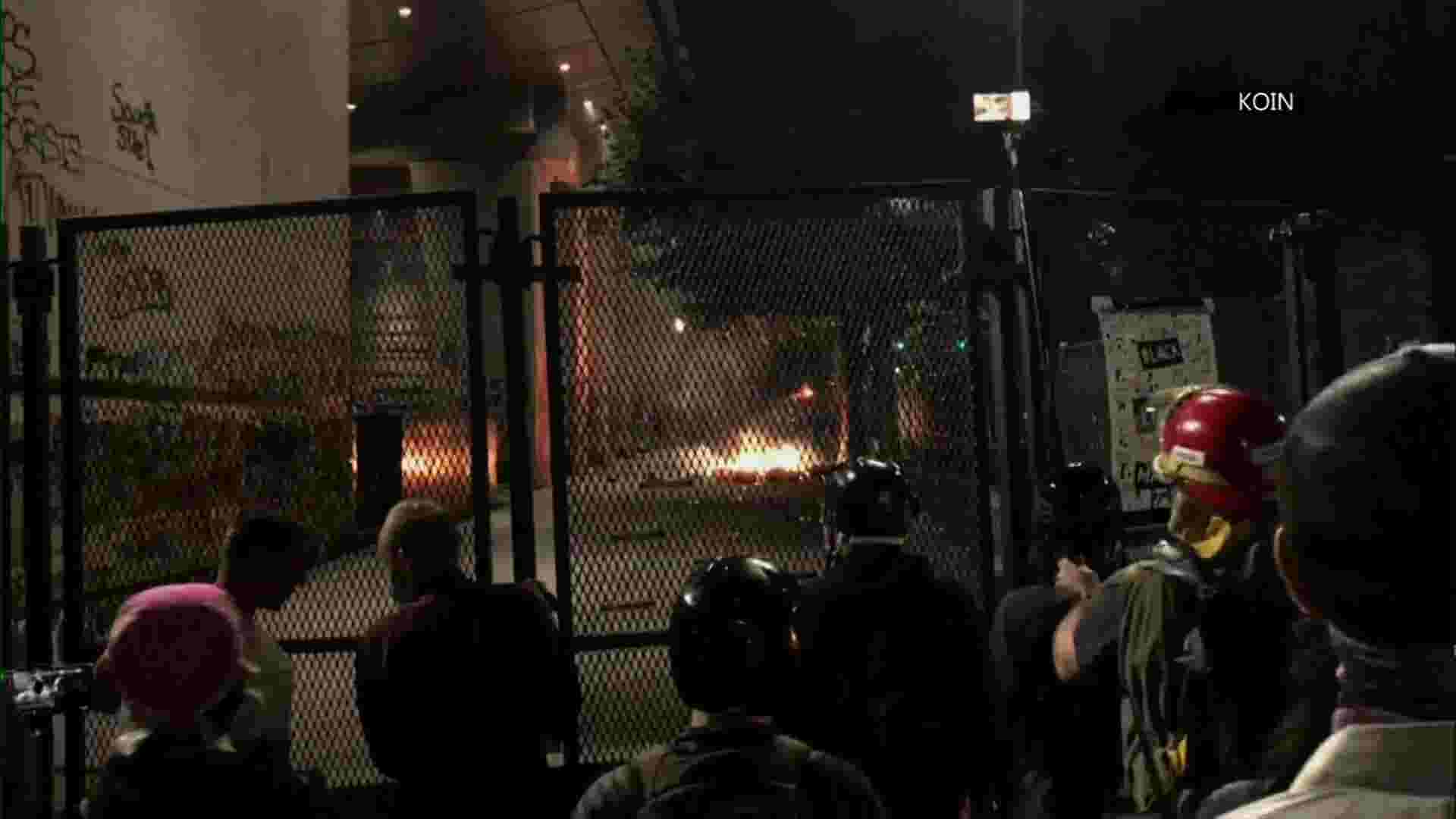 Portland rattled by overnight protests 1