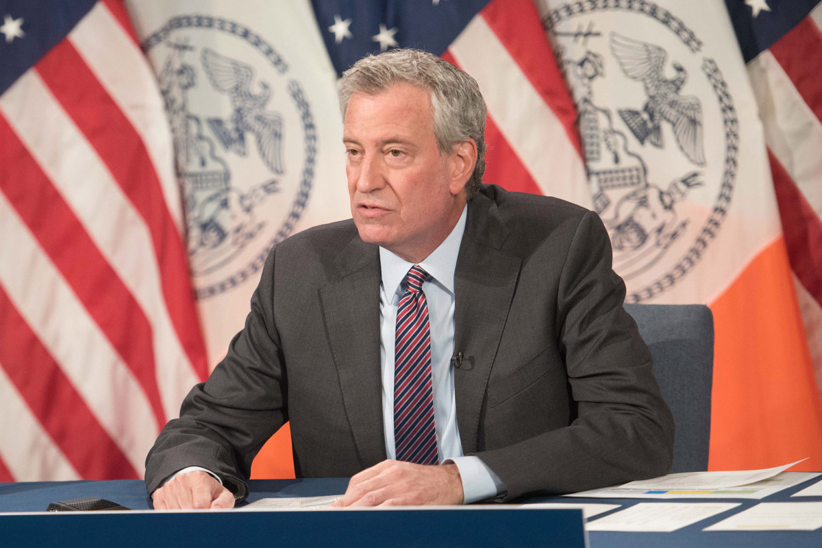 De Blasio says Phase 4 reopening of cultural venues in NYC
may be delayed 1