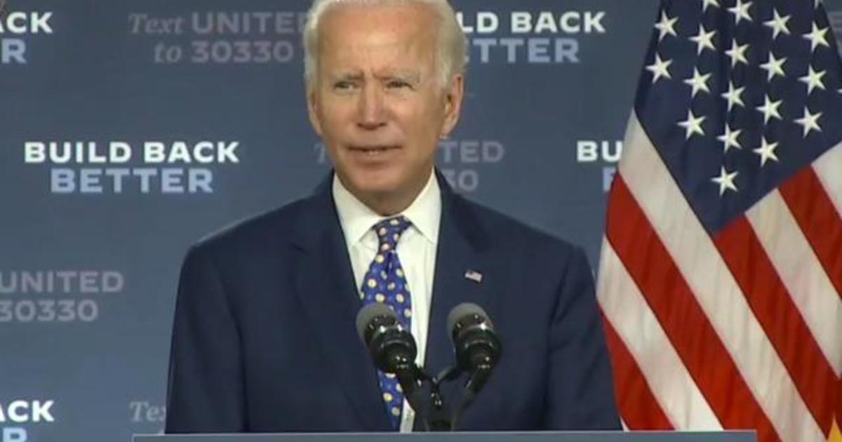 Biden talks VP pick and hits Trump on coronavirus
response 1
