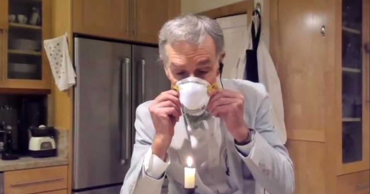 Bill Nye demonstrates why wearing masks protects people from
COVID-19 1