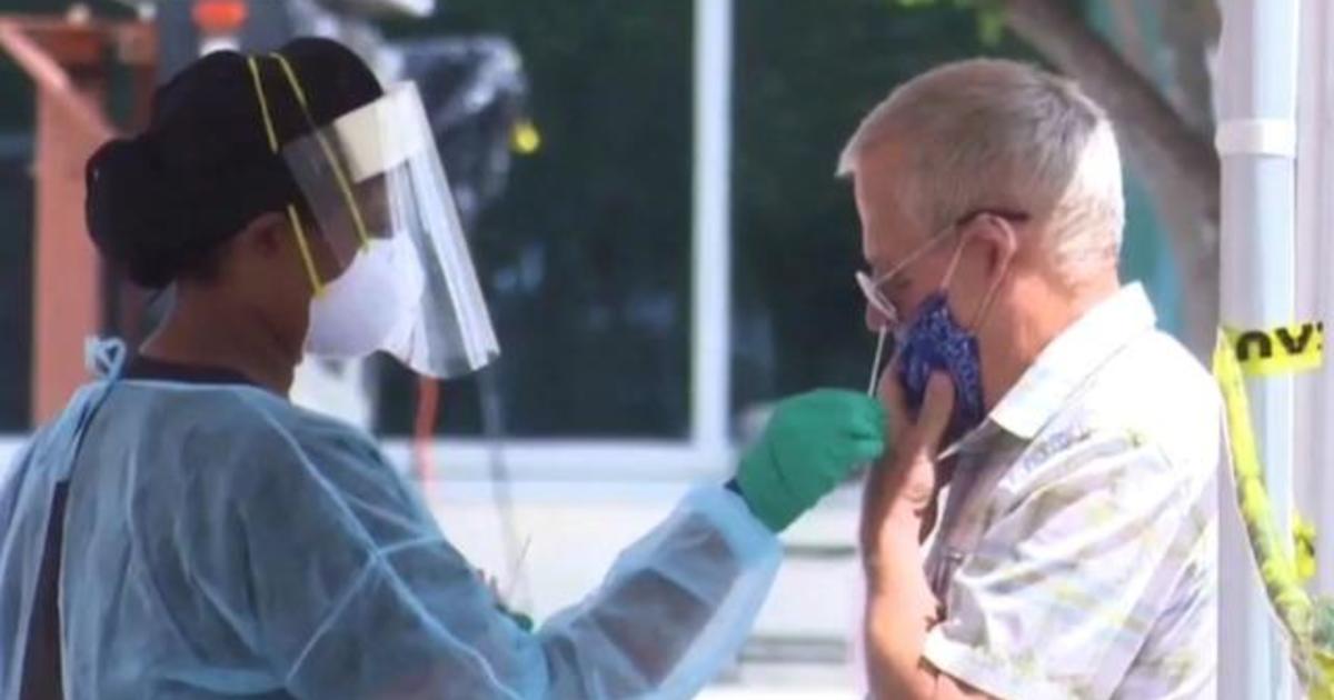 Coronavirus rips through the South as U.S. death toll hits
record high 1