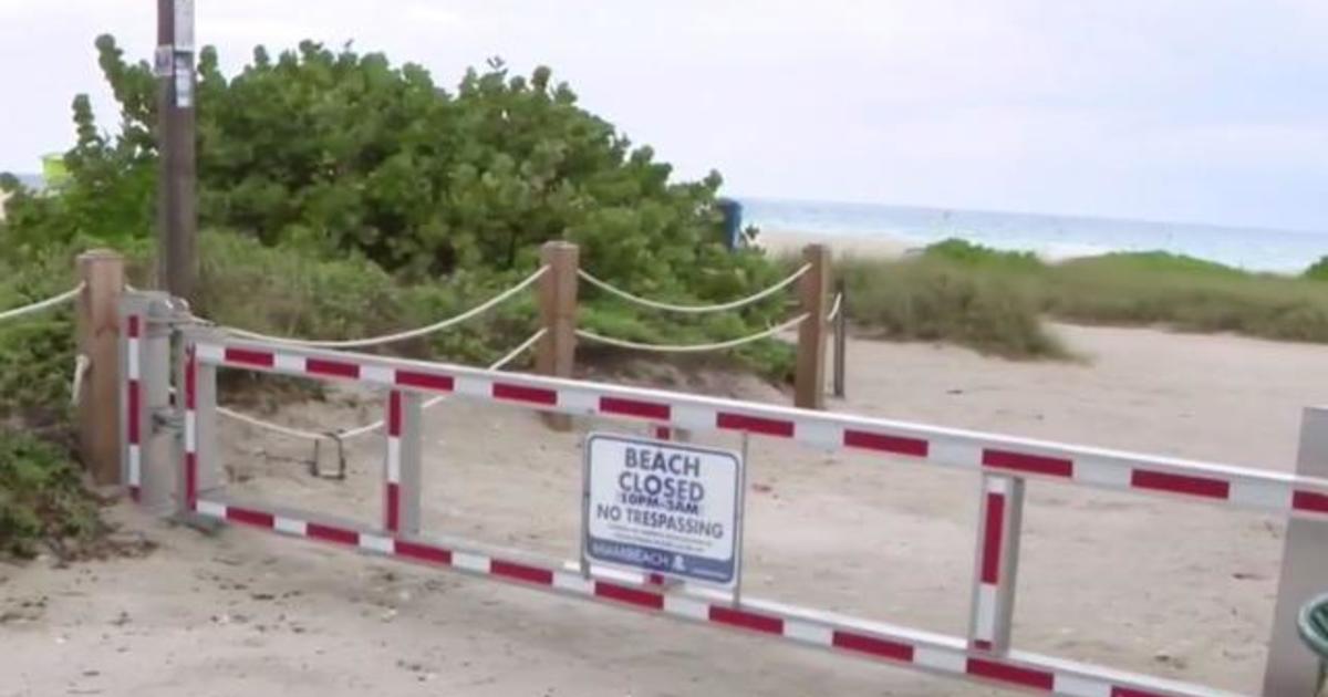 Several beaches nationwide close for the holiday weekend due
to the spread of COVID-19 1