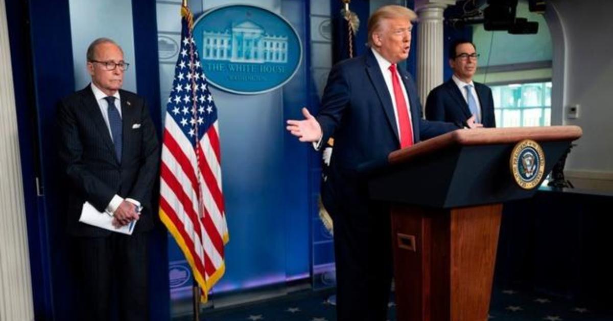 Trump says U.S. economy is "roaring back" despite surge in
COVID-19 cases 1