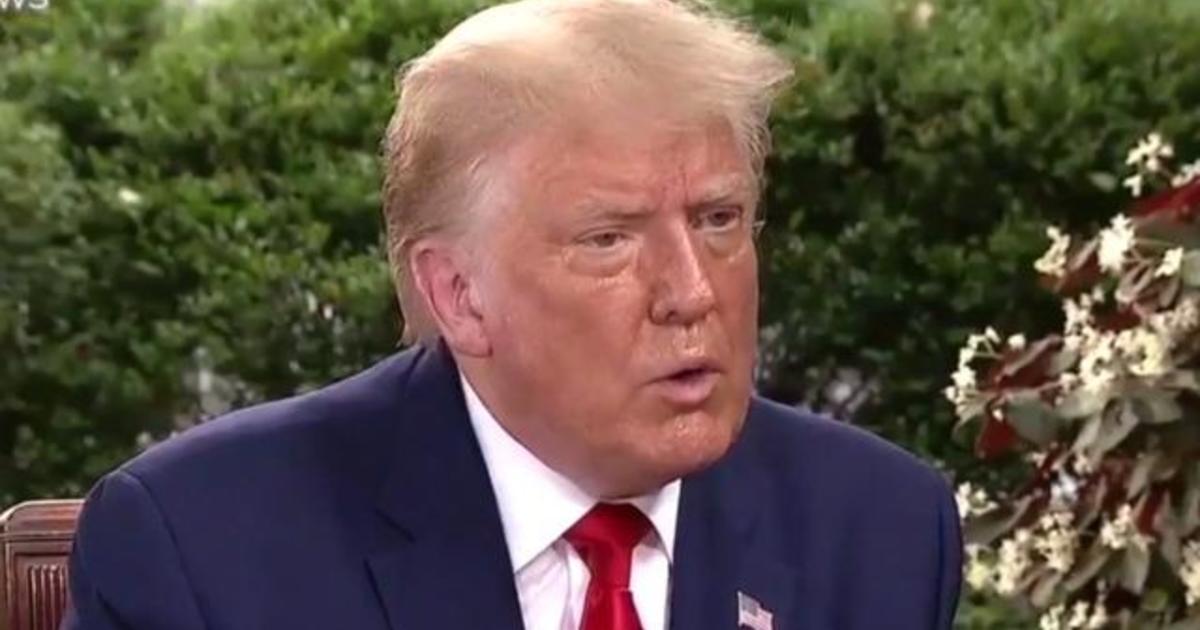 Trump says he has no plans to implement nationwide mask
order 1