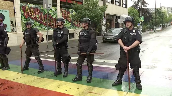 Seattle Police Dismantle CHOP After Protesters Threaten
Mayor's $7 Million House 1