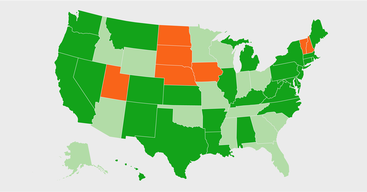 MAP: Is there a mask requirement in your state? 1