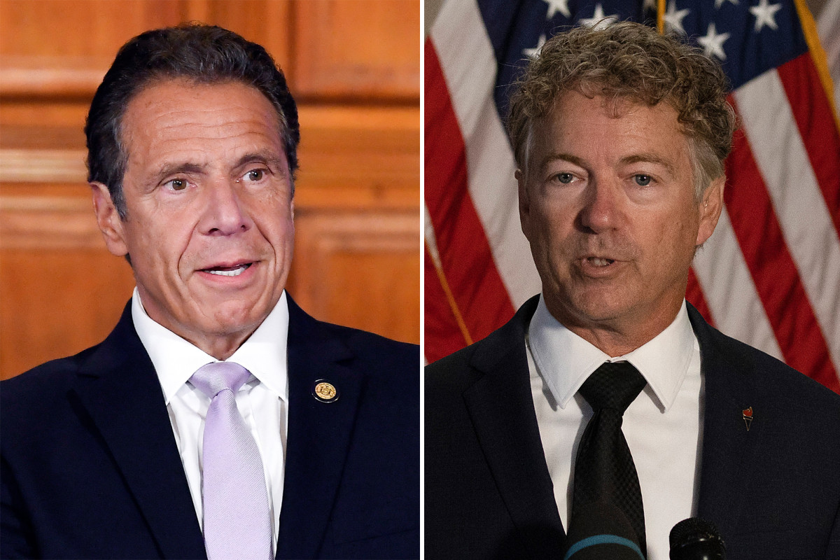 Rand Paul calls for Gov. Cuomo to be impeached over his
handling of COVID-19 1