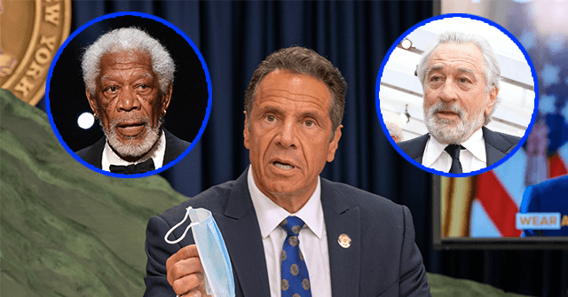 Gov. Cuomo Launches 'Mask Up America' Campaign with Morgan
Freeman, Robert De Niro 1