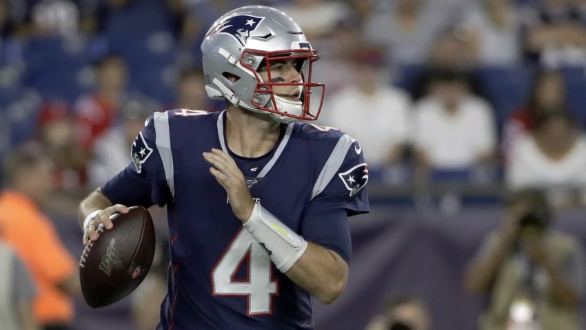 Scott Zolak still thinks Jarrett Stidham will be the
Patriots' starting quarterback 1