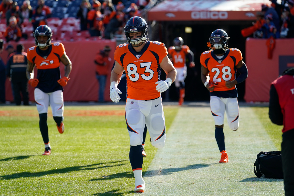 Fullback/tight end Andrew Beck first Broncos player placed
on reserve/COVID-19 list 1