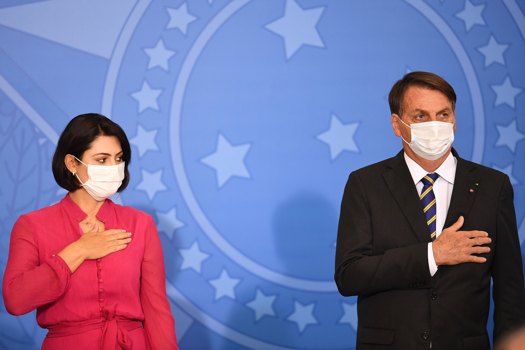 Brazil's first lady tests positive for Covid-19 1