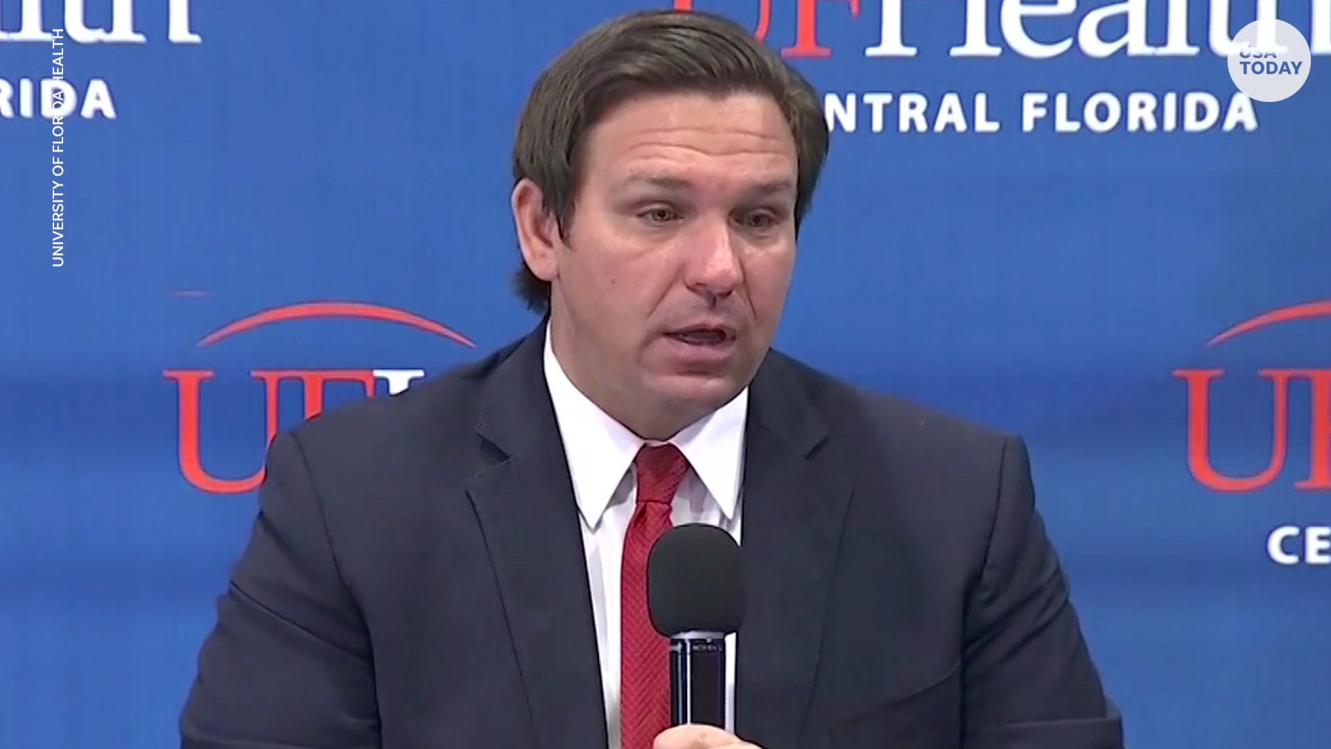 'No need to be fearful': Florida governor Ron DeSantis
discusses state's coronavirus cases 1 'No need to be fearful': Florida governor Ron DeSantis
discusses state's coronavirus cases 1