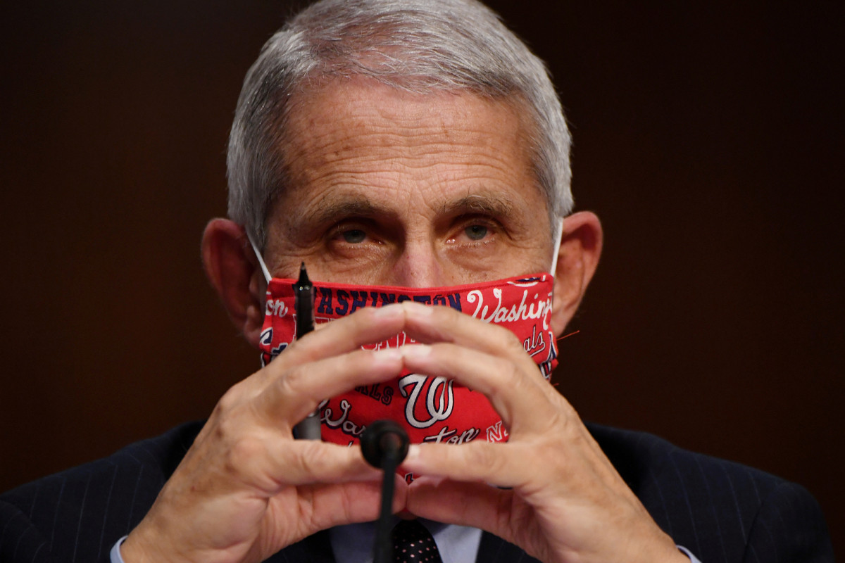 Anthony Fauci doesn’t believe coronavirus will ever be
eradicated 1