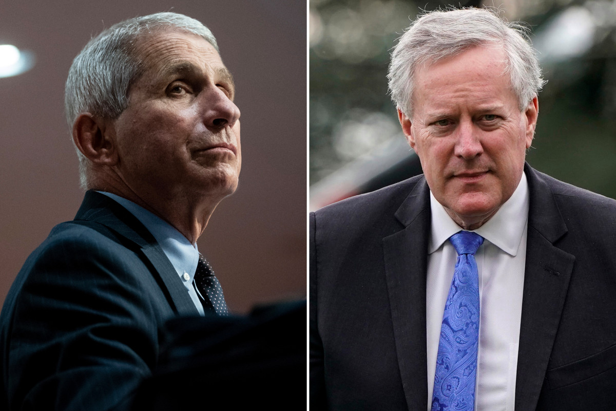 White House Chief of Staff rips Fauci for comparing
coronavirus to 1918 flu 1