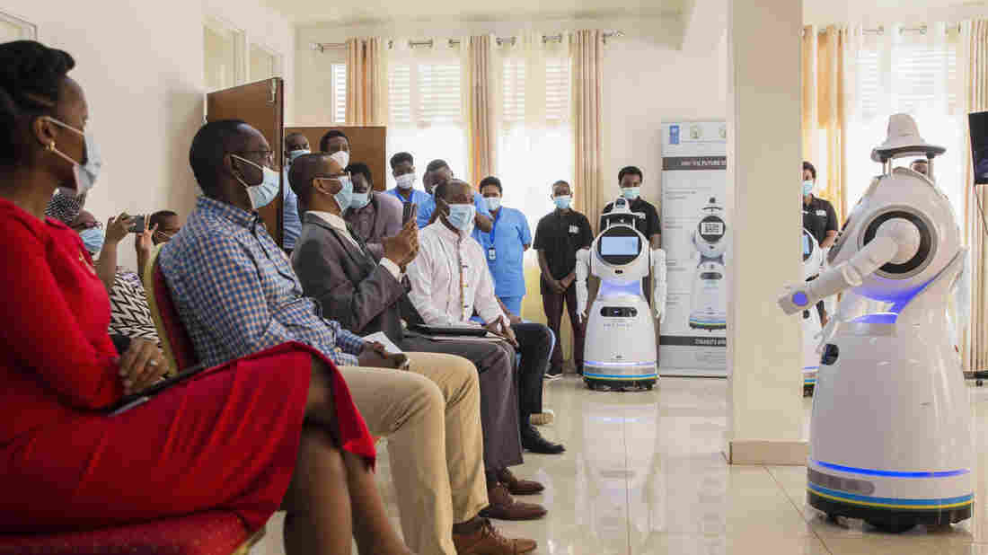A COVID-19 Success Story In Rwanda: Free Testing, Robot
Caregivers 1