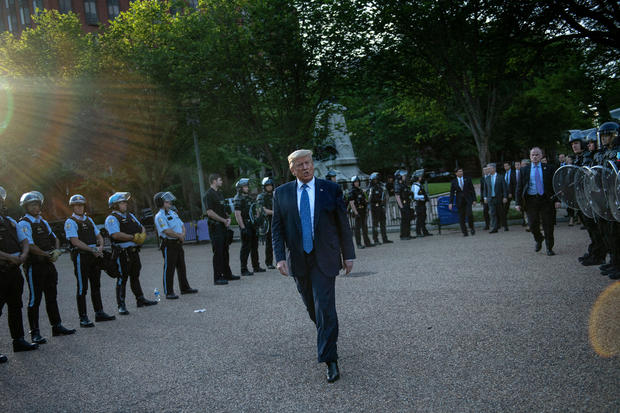 National Guard commander to condemn use of force on D.C.
protests 1